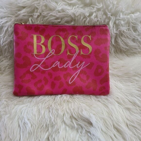 Ruby Cash 'Boss Lady' makeup cosmetics case NWOT - Picture 1 of 4